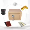 Sleutelkast Extralink S-404 home office goud — wandmontabele sleutelkluis, compacte sleutelkast