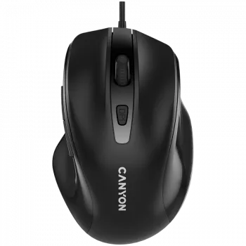 CANYON Muis M-6 Bedraad Zwart