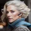 Hoofdtelefoon Tellur Bluetooth-headset Vox 155 Zwart