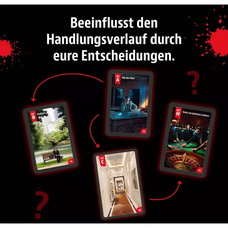 Masters of Crime: Vendetta, bordspel