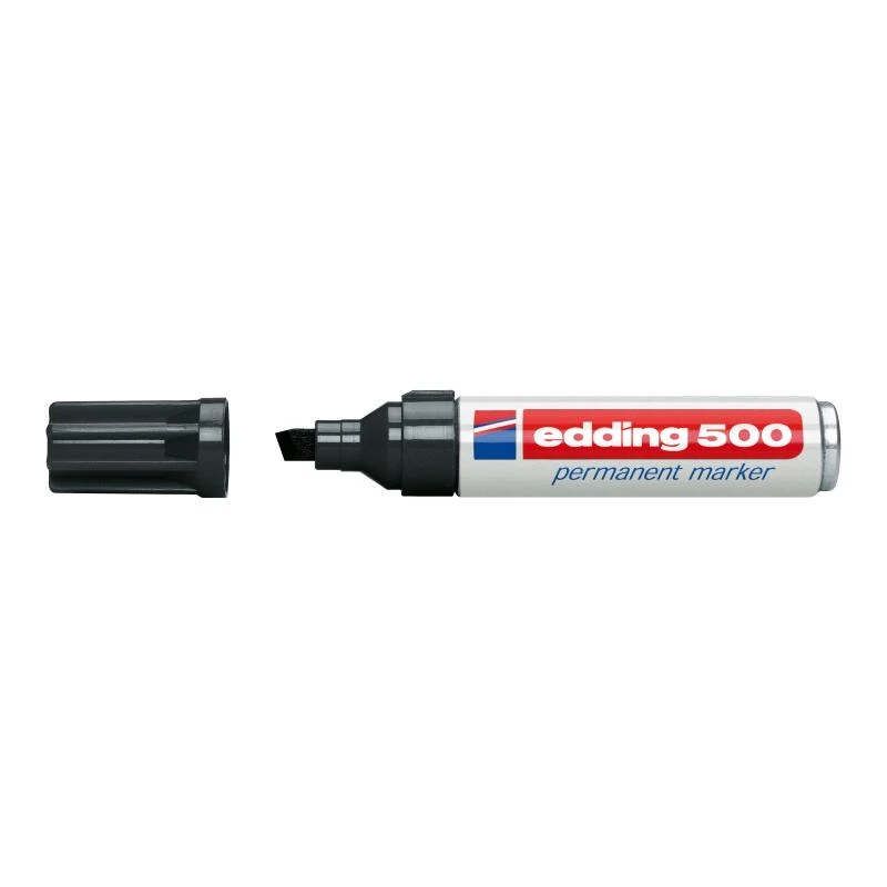 Permanentmarker Edding 500 zwart 10 stuks