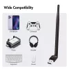LogiLink USB - Bluetooth 5.3 adapter met antenne, zwart bereik: 150 m, aansluiting: USB-A stekker, Bluetooth & - 1 stuk (BT0067)
