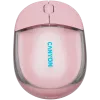 CANYON muis OnClick 24 BT/ draadloos transparant/roze