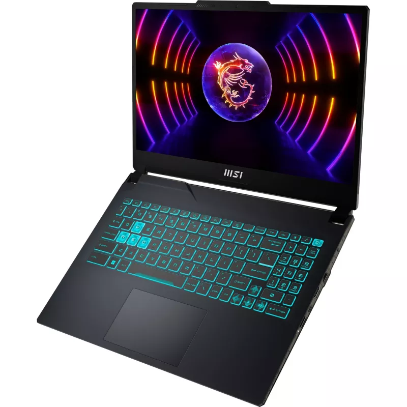 MSI Cyborg 15 A13VE-1005 gaminglaptop, 15,6 inch FHD 144Hz, Intel Core i5-13420H, 16GB DDR5, 512GB SSD, NVIDIA GeForce RTX 4050, FreeDOS, zwart