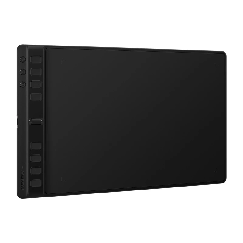 Huion Inspiroy 2 M H951P tekentablet, actief gebied 221 x 138 mm (8,7 x 5,4 inch), 8192 drukniveaus, 5080 LPI, USB-C
