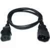 Zebra CS-CAB-IEC-L netsnoer zwart 1 m C13-koppeling C14-koppeling
