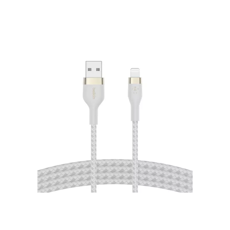 Lightning-kabel Belkin CAA010BT2MWH 2m wit
