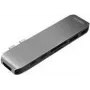LOGILINK UA0302 LOGILINK- hub multifunctioneel USB-C 7-in-1 met PD, aluminium, 100W