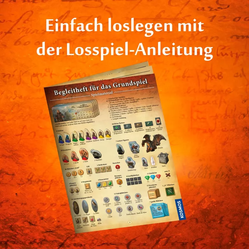 Kosmos Andor The Legends of Andor - Big Box kaartspel reizen/avontuur