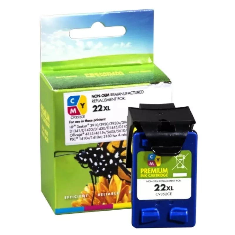 Compatibel inktpatroon Static Control HP 22XL