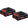 Accupack Bosch Professional Expert EXBA18V-40 — 2 stuks, 18V lithium-ion, AMPShare Alliance