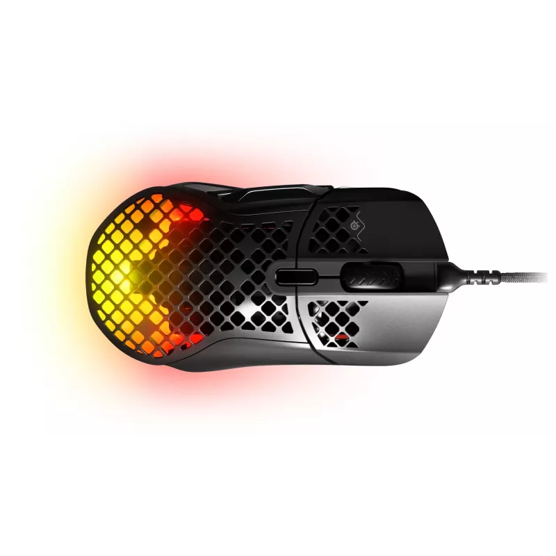 Steelseries Aerox 5 muis rechtshandig USB Type-A optisch 18000 DPI
