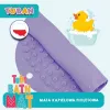 Antislip badmat paars