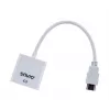 Savio CL-27B videokabeladapter 0,1 m HDMI Type-A (standaard) VGA (D-Sub) wit