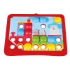 Lena My First Mozaic Traffic model 35633 – educatieve mozaïekset met steekbord voor voertuigmotieven
