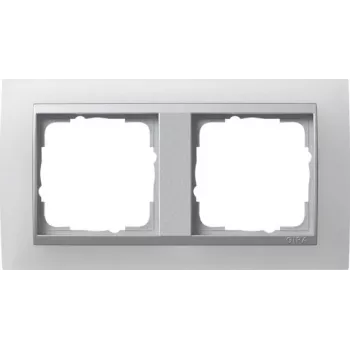 GIRA Event opaak aluminium - wit (021250)
