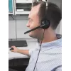 Koss CS200i headset bedrade hoofdbeugel kantoor/callcenter zwart
