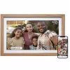 Denver PFF-2162LW digitale fotolijst lichtbruin 54,6 cm (21,5 inch) touchscreen Wi-Fi