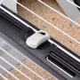Kooi FERPLAST Casita 100 voor konijnen en cavia's, metaal/kunststof, 960×570×560 mm, taupe/wit