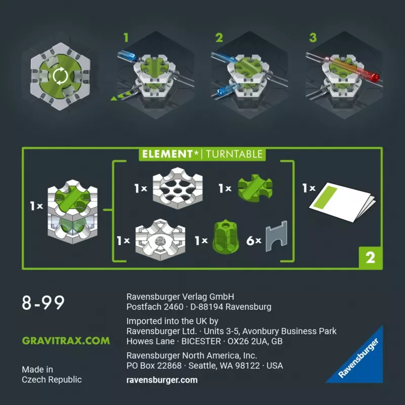 Ravensburger GraviTrax PRO element draaischijf knikkerspoor-speelgoed (22433)