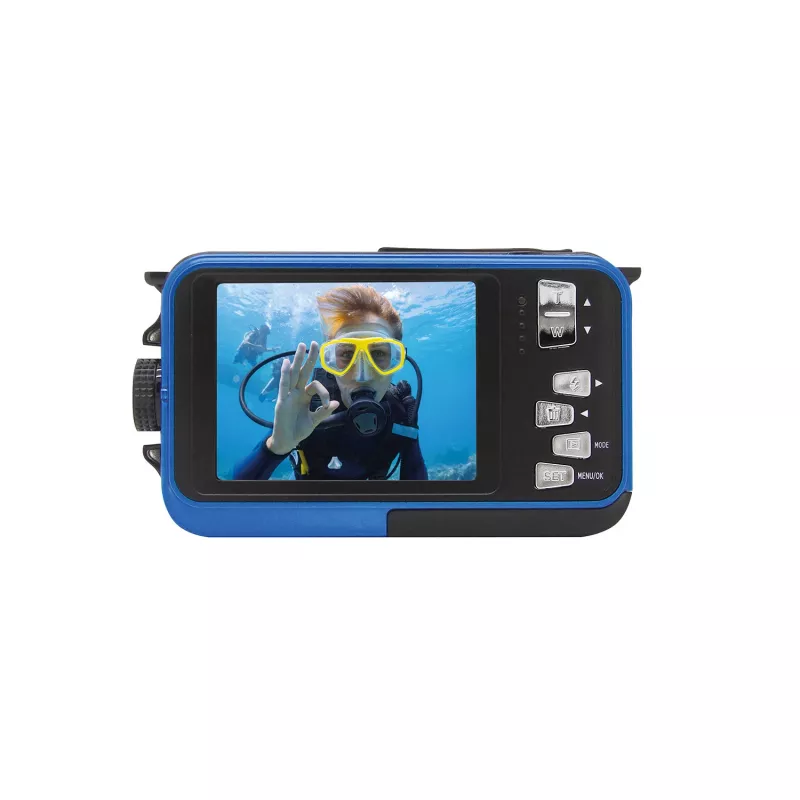 Compactcamera Easypix W3027 Wave 5 MP 1280 x 720 pixels blauw