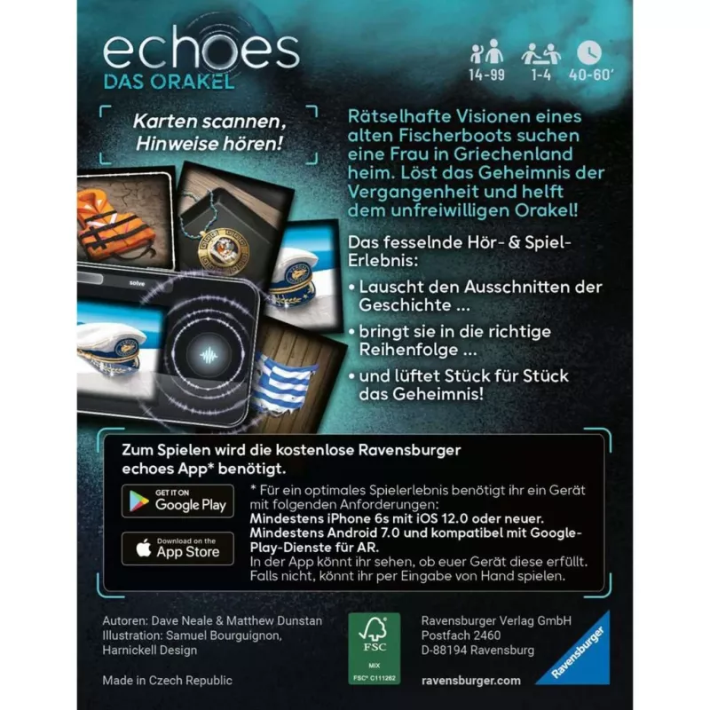 echoes Das Orakel, familiespel