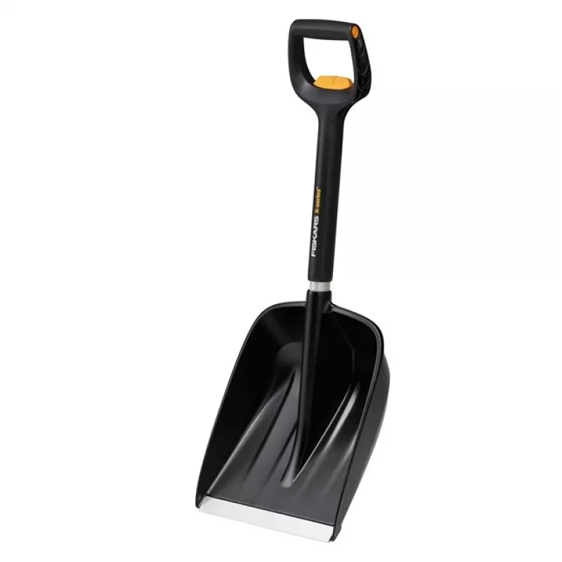 Fiskars auto-sneeuwschep met telescoopsteel X-SERIES
