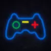 Bekabelde USB-gamepad MANTA SNL55MT met neonlichten