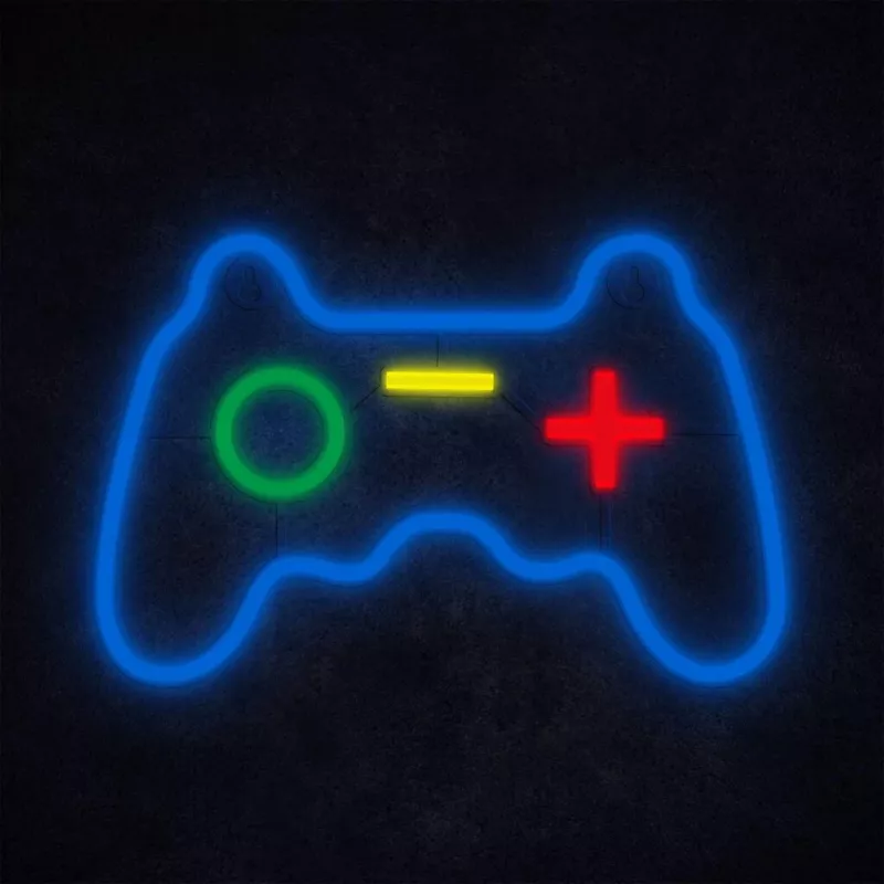 Bekabelde USB-gamepad MANTA SNL55MT met neonlichten