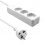 Meervoudig stopcontact ProXtend KIT3-KIT01W 3-voudig met overspanningsbeveiliging, wit