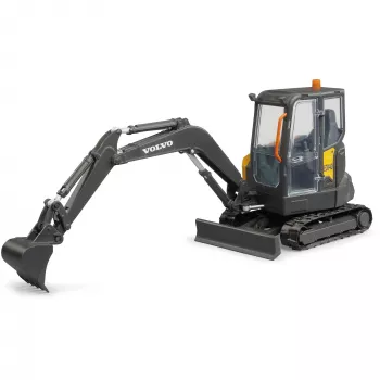 BRUDER modelvoertuig — Volvo ECR40 compactgraafmachine (speelgoed) van BRUDER, model 02465