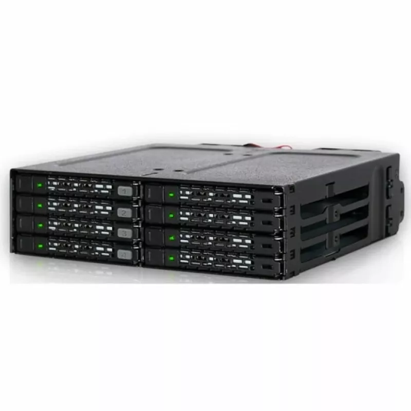 ICY DOCK - ToughArmor - MB998IP-B - 8 bay 2,5 SAS/SATA SSD&HDD (7mm) backplane-module