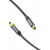 Vention optische audiokabel, omvlochten, 10 m, zwart