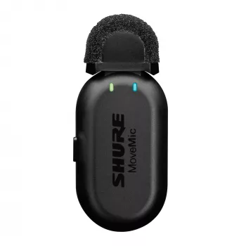 Shure MV-ONE-Z6 - MoveMic MV-LaV draadloze lavaliermicrofoon met oplaadcase