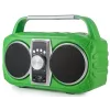 Radiowekker PRIME3 Prime3 APR71GR Neon — wekker met FM-radio en LED-display
