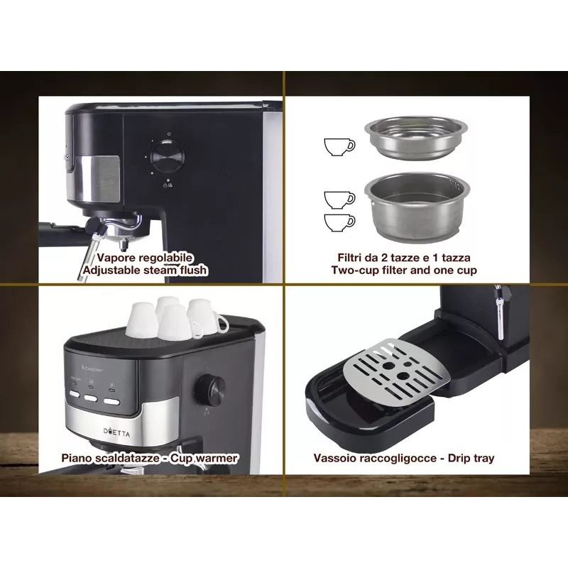 Koffiezetapparaat Beper 1,25L P101CAF100