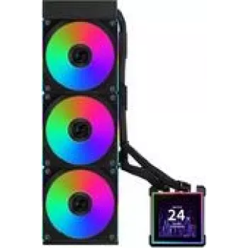 All-in-One vloeistof-CPU-koeler Lian Li HydroShift II LCD-S 360mm met RGB en LCD-display