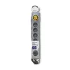 Overspanningsbeveiliging Qoltec 50166 grijs 6 AC-stopcontacten 230V 3m