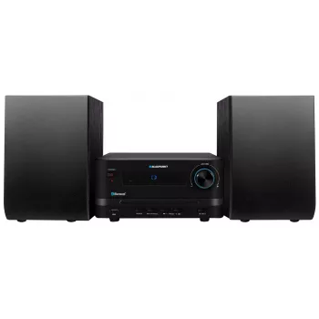 Home-audio microsysteem BLAUPUNKT MS14BT — CD/MP3-speler, Bluetooth, USB, FM RDS, 15 W RMS, zwart