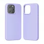 Telefoonhoesje Vention Silicone Case KUFV0-40 voor iPhone 15 Pro Max, paars, siliconen soft-touch slanke pasvorm
