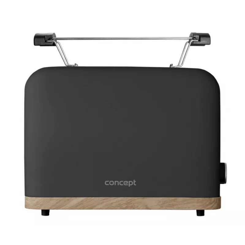 Toaster Concept Elwood TE2016, 2-sneetjes, zwart