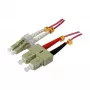 Glasvezel-2-fiber-patchkabel 5m LC-SC - 50/125um - OM4 - AD=2mm - Synergy 21