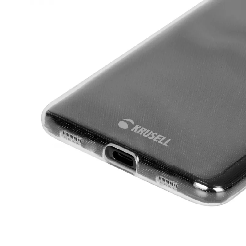 Krusell SoftCover TPU-hoes voor Apple iPhone 12/12 Pro, 15,5 cm (6,1 inch), transparant