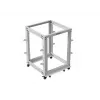 Rackkast 19 15U 600x600-1100 grijs