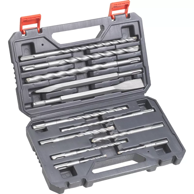 Accu-boorhamer EINHELL Power X-Change TE‑HD 18 Li, 18V, Li‑Ion 4,0 Ah Plus, met boor- en beitelset