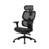 Onex gaming bureaustoel | Ventra Premium netweefsel | zwart