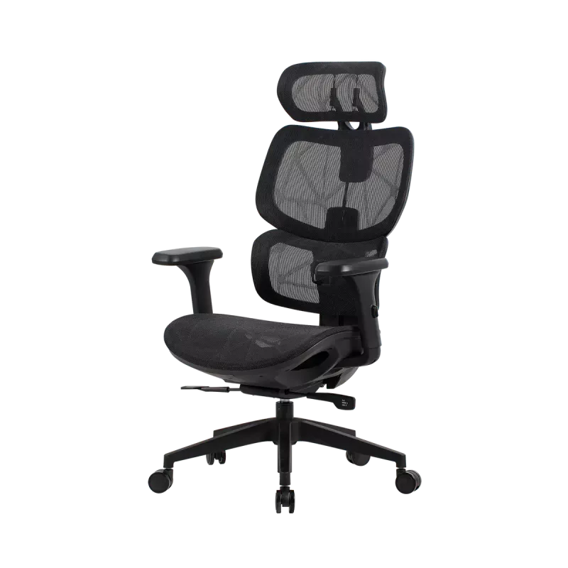 Onex gaming bureaustoel | Ventra Premium netweefsel | zwart