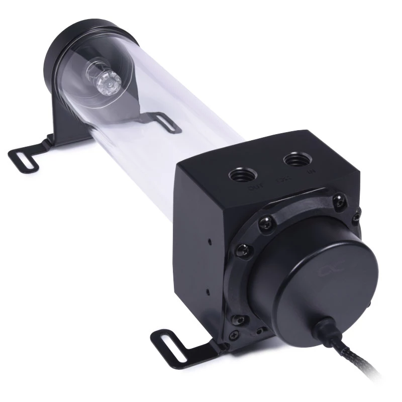 Pomp & reservoir Alphacool 15381 acryl aluminium kunststof zwart transparant