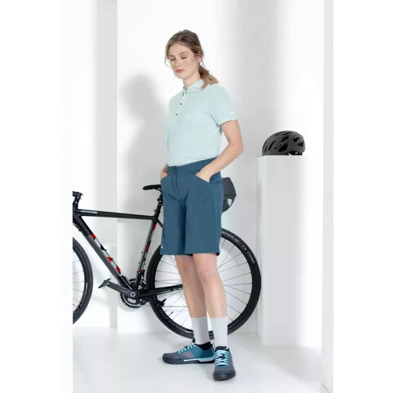 Fietsbroek Schöffel Danube – dames, zwart, maat S
