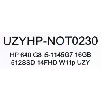 HP ProBook 640 G8 i5-1145G7 16GB 512GB SSD 14 FHD Win11pro Gebruikt